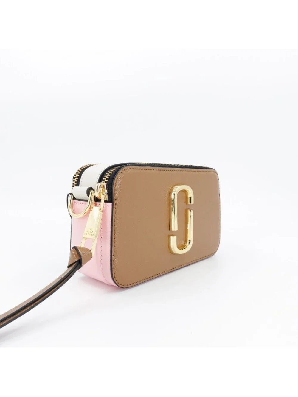 Marc Jacobs Snapshot Camera Bag in Saffiano Leather Brown OS